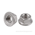 DIN6923 Stainless Serrated Flange Lock Nut